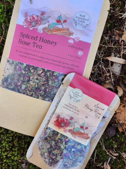 NEW! Spiced Honey Rose Tea