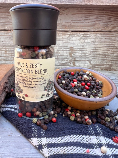 Wild & Zesty Peppercorn Grinder