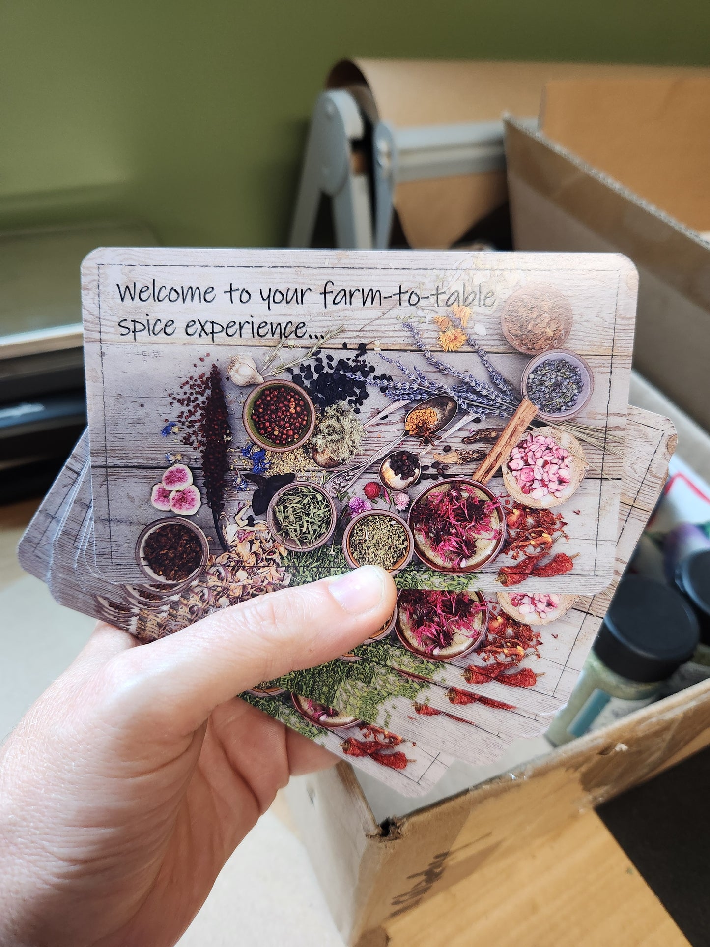 Well Seasoned Table Marketing Materials