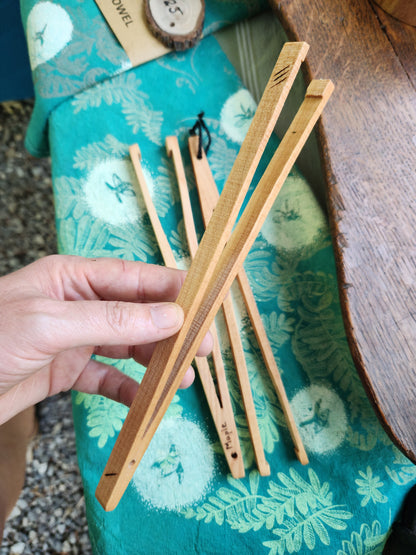 Wooden Tongs