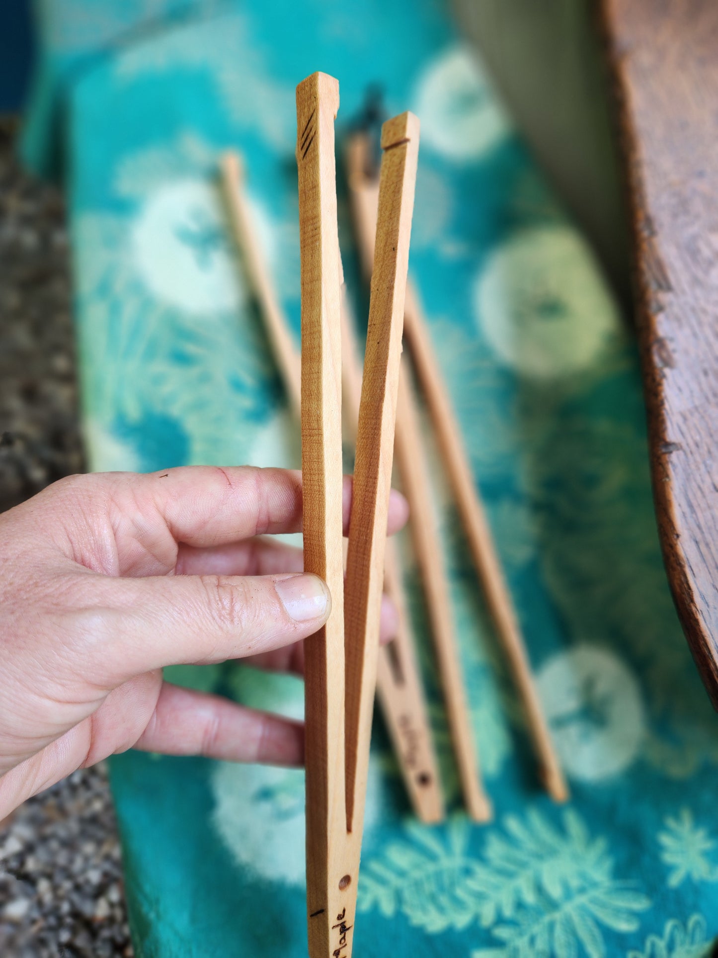 Wooden Tongs