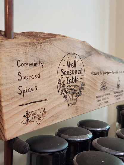 Handmade 3-Tier Wooden Display