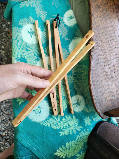 Wooden Tongs